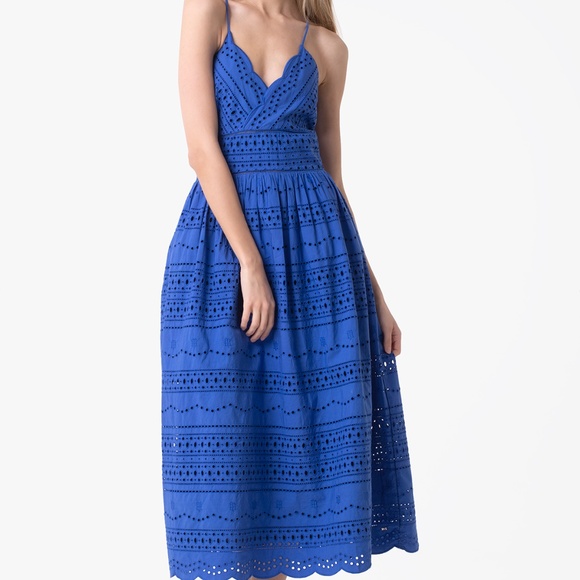 Tommy Hilfiger Blue Midi Dress - Picture 2 of 4